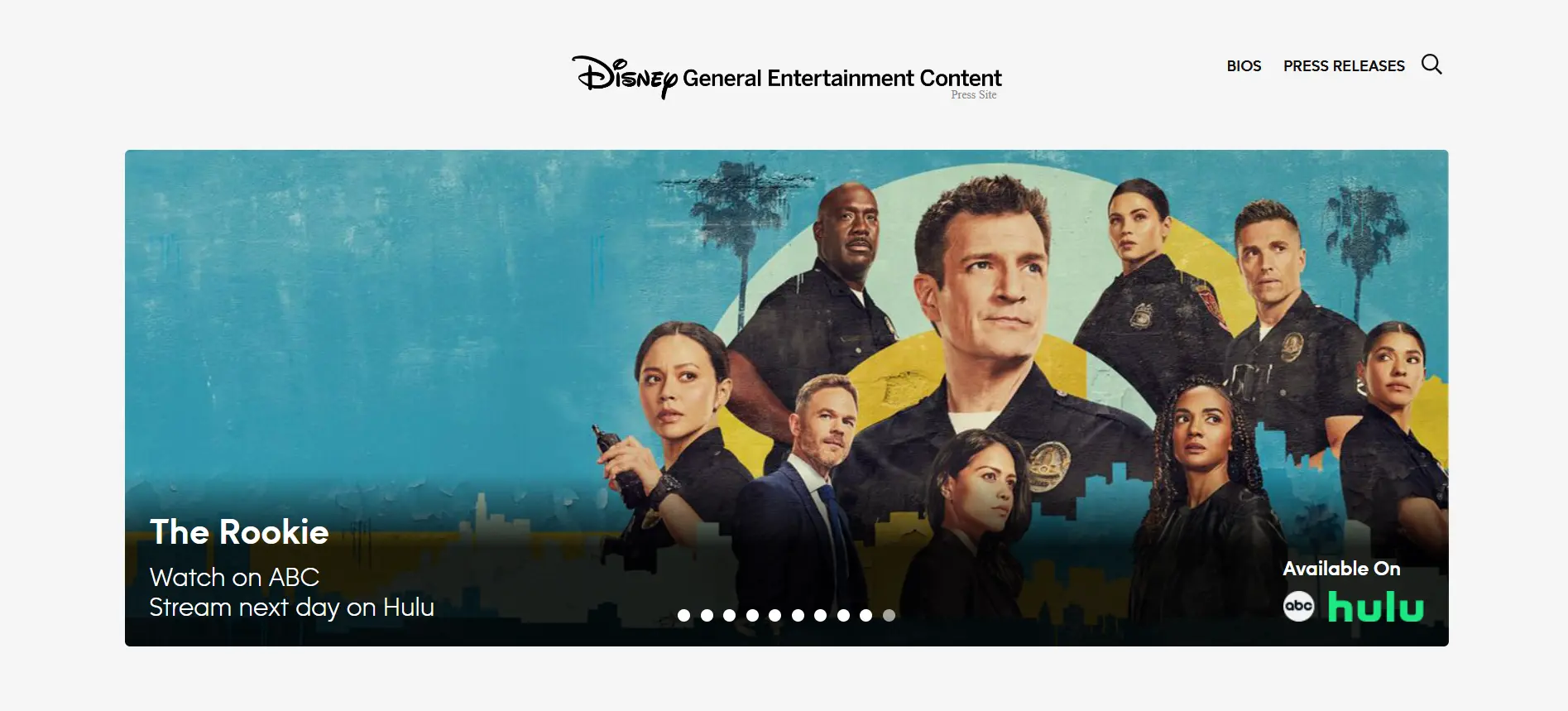 Disney General Entertainment Press