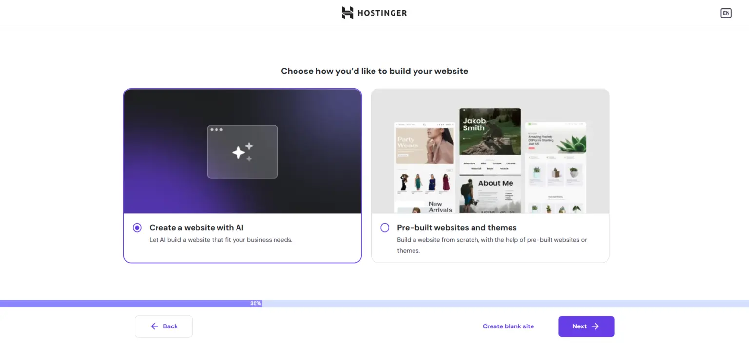 wordpress-website-creation-tool-selection-page-on-hostinger-onboarding-1536x707