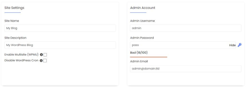 cpanel-softaculous-website-settings