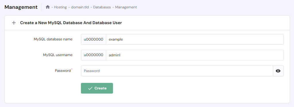 hpanel-database-new