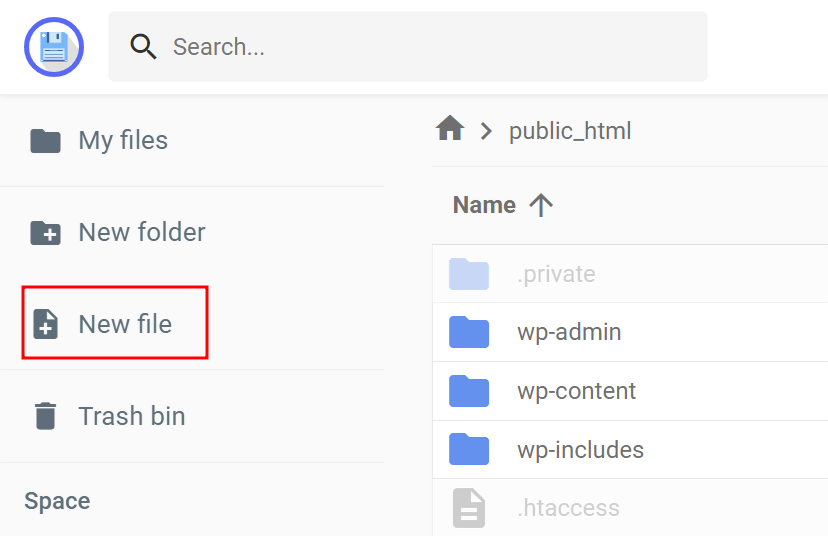 hpanel-new-file