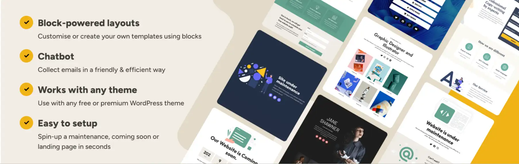 Light Start WordPress Landing Page Plugin