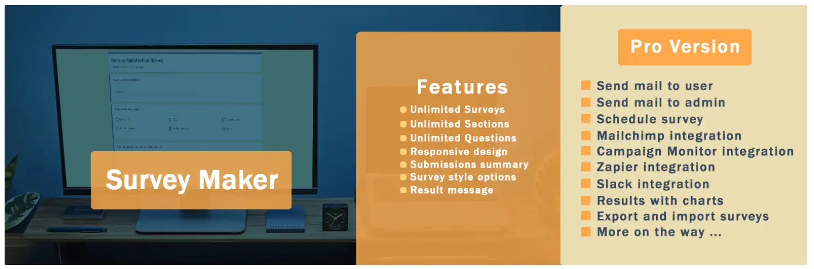 Survey Maker survey Plugin