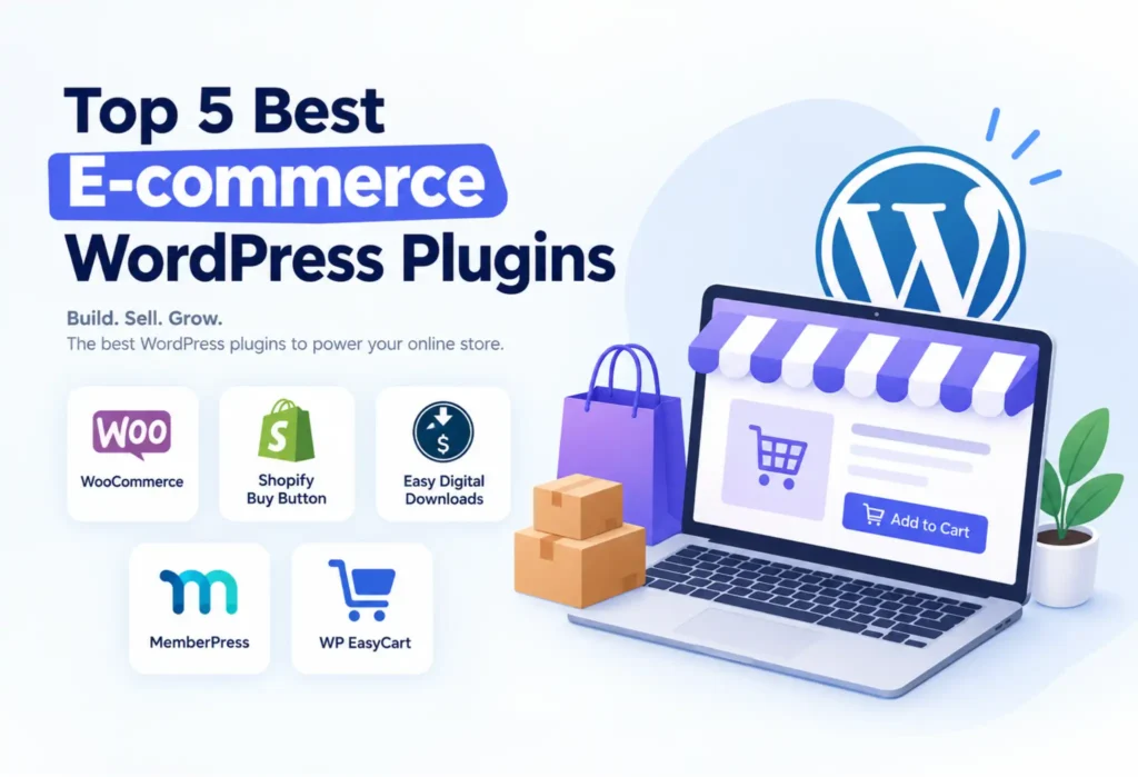 Top 5 Best E-commerce WordPress Plugins
