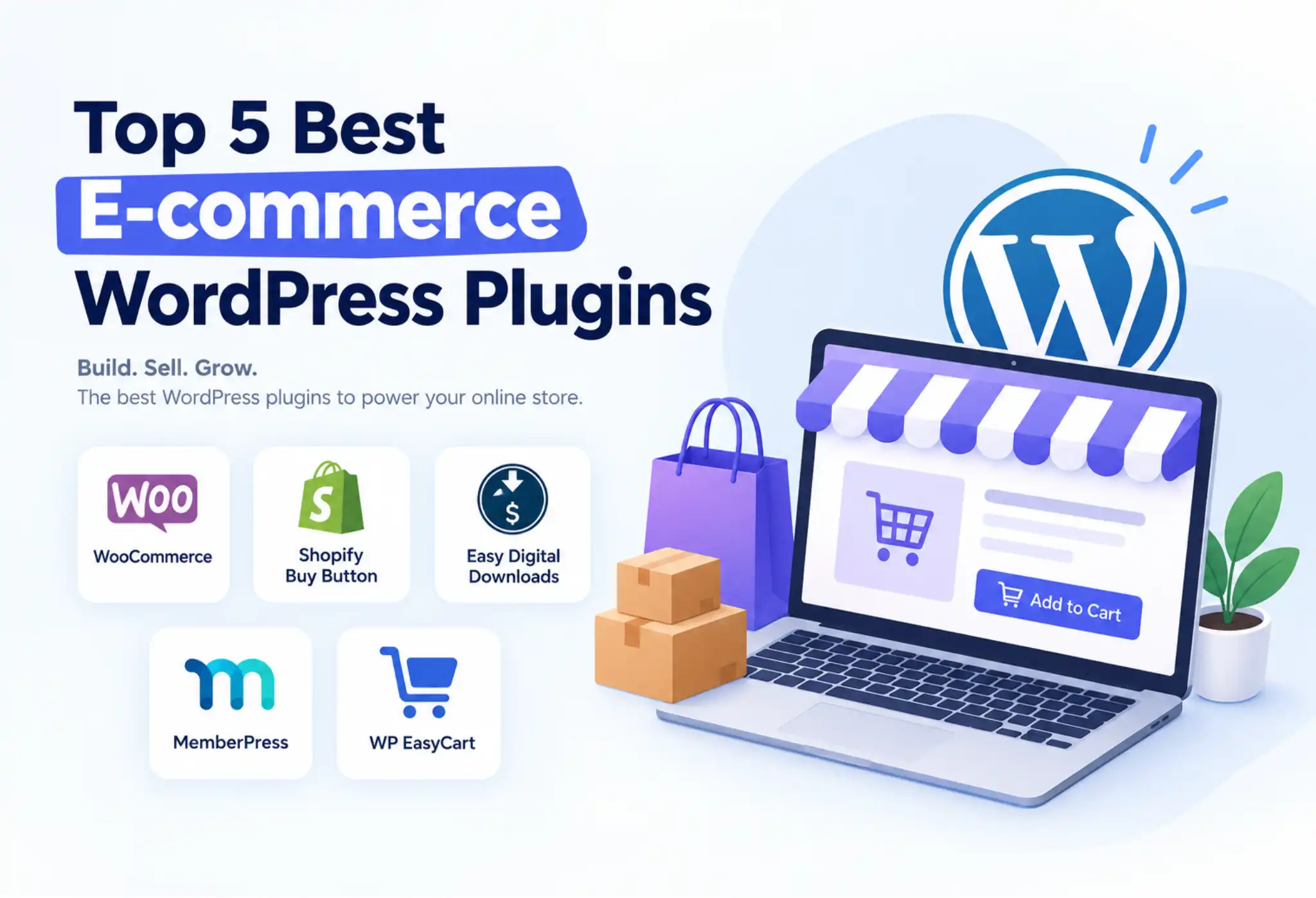 Top 5 Best E-commerce WordPress Plugins
